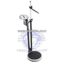 Height and weight measuring stand